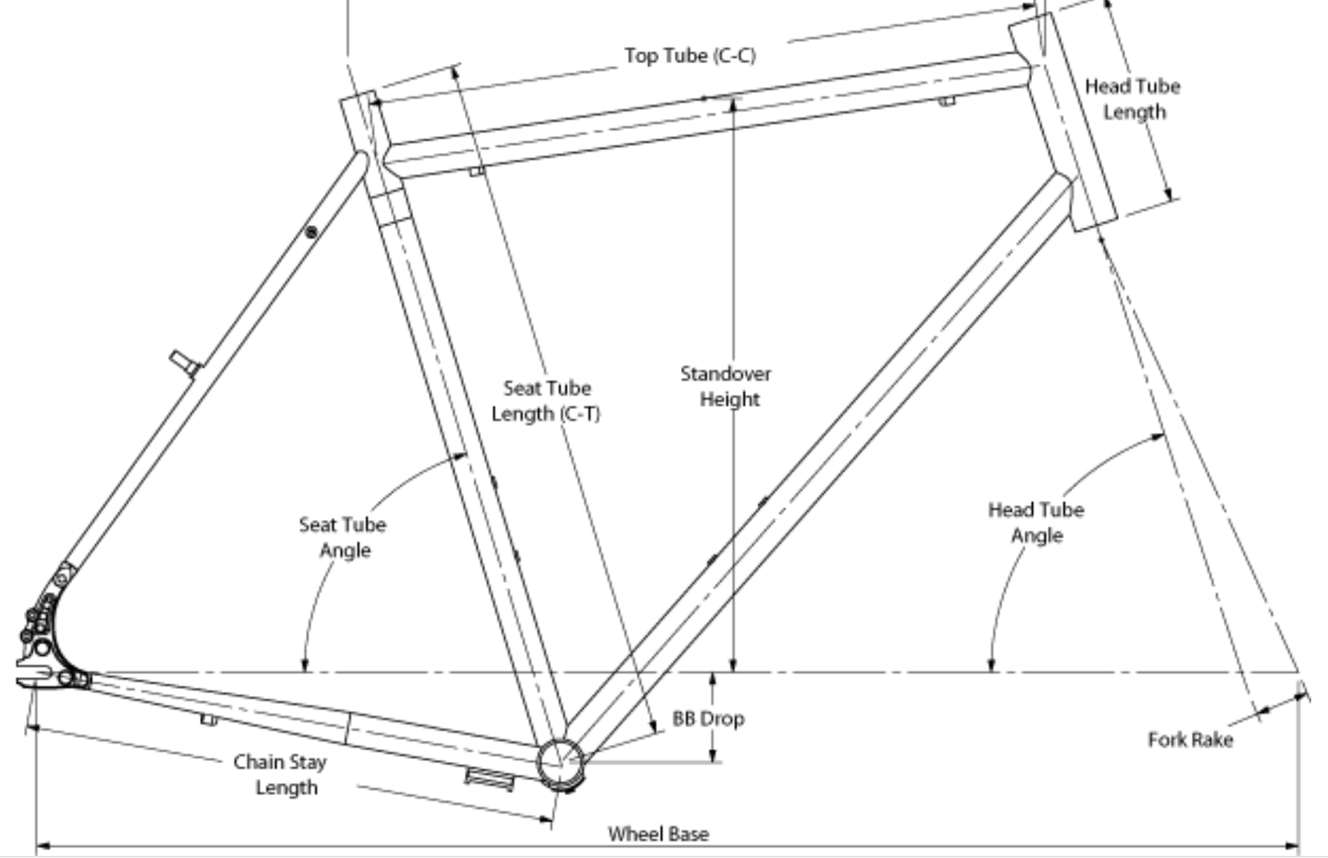 23 inch bike frame